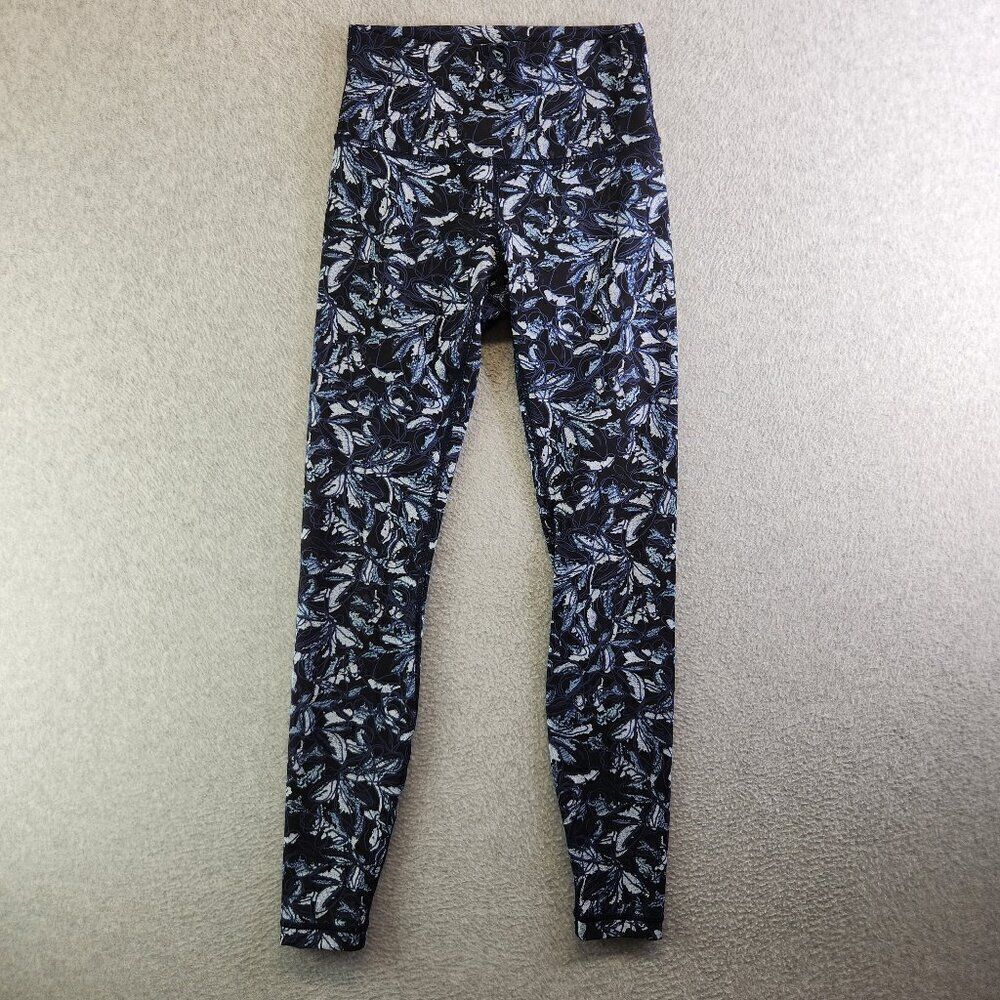 Lululemon Leggings Womens 4 Embellished Multi Wunder Under Hi Rise Tight 28"